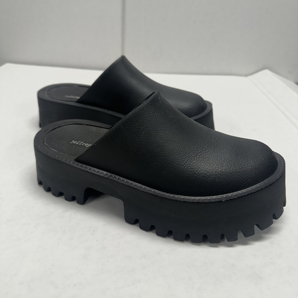 Jeffrey Campbell Black Chunky Platform Clogs – Women’s 9 - Picture 5 of 5